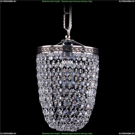 1920/15O/NB Bohemia Ivele Crystal, Чешский Подвесной хрустальный светильник
