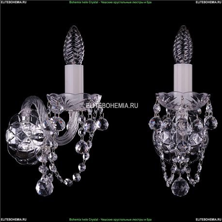 1402B/1/141/Ni/Balls Хрустальное бра Bohemia Ivele Crystal