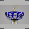 1309/5/165 Ni Cl/Clear-Blue/H-1H Хрустальная люстра Bohemia Ivele Crystal