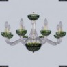 1309/8/240 G Cl/Clear-Green/H-1J Хрустальная люстра Bohemia Ivele Crystal
