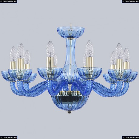 1311/10/200 G Aq/Aquamarime/M-1H Хрустальная люстра Bohemia Ivele Crystal