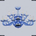 1311/12+6/360/2d G Aq/Aquamarine/M-1H Хрустальная люстра Bohemia Ivele Crystal