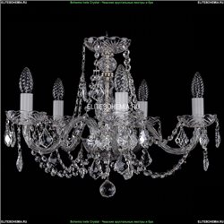 1406/5/195/Ni/Leafs Хрустальная подвесная люстра Bohemia Ivele Crystal
