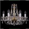 1406/6/160/G/Leafs Хрустальная подвесная люстра Bohemia Ivele Crystal