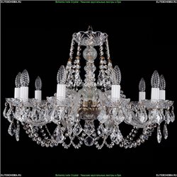 1406/10/240/Pa/Leafs Хрустальная подвесная люстра Bohemia Ivele Crystal