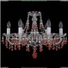 1410/6/195/Ni/V7010 Хрустальная подвесная люстра Bohemia Ivele Crystal