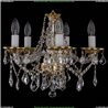 1613/5/141/G/Leafs Хрустальная подвесная люстра Bohemia Ivele Crystal