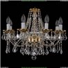 1613/8/200/G/Leafs Хрустальная подвесная люстра Bohemia Ivele Crystal