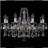 1613/8/220/NB/Leafs Хрустальная подвесная люстра Bohemia Ivele Crystal