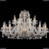 1402/16+8/360/G Хрустальная подвесная люстра Bohemia Ivele Crystal