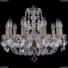 1406/10/160/Pa Хрустальная подвесная люстра Bohemia Ivele Crystal