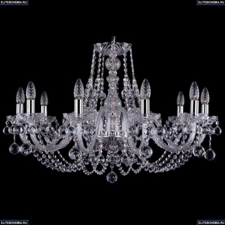 1406/10/300/Ni/Balls Хрустальная подвесная люстра Bohemia Ivele Crystal