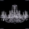 1406/10/300/Ni/Leafs Хрустальная подвесная люстра Bohemia Ivele Crystal