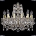 1406/12/141/G Хрустальная подвесная люстра Bohemia Ivele Crystal
