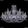 1406/12+6/300/Ni/Balls Хрустальная подвесная люстра Bohemia Ivele Crystal