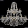 1406/16+8/400-110/2d/G Хрустальная подвесная люстра Bohemia Ivele Crystal