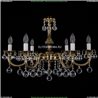1702/6/250/A/GB/Balls Хрустальная подвесная люстра Bohemia Ivele Crystal
