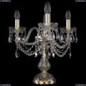 1406L/3/141-39/G Хрустальная настольная лампа Bohemia Ivele Crystal