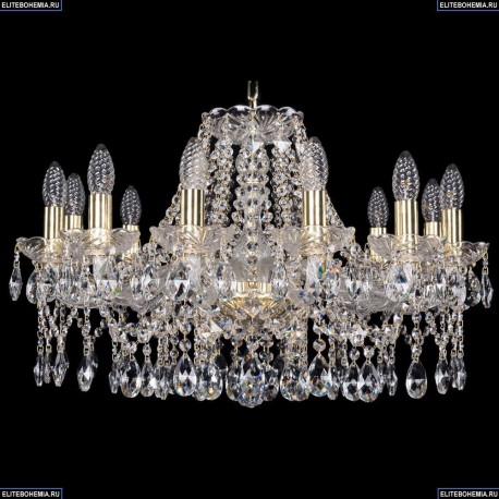1413/12/220/G Хрустальная подвесная люстра Bohemia Ivele Crystal