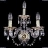 1600/3/GW Хрустальное бра Bohemia Ivele Crystal