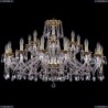 1613/16+8/400/GB Хрустальная большая люстра Bohemia Ivele Crystal