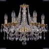 1613/6/165/G Хрустальная подвесная люстра Bohemia Ivele Crystal