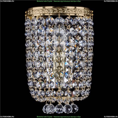 1928/1/S/G Хрустальная бра Bohemia Ivele Crystal (Богемия)