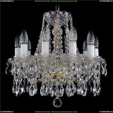 1413.10.141 Bohemia Ivele Crystal, Чешская Подвесная люстра с хрустальным рожком